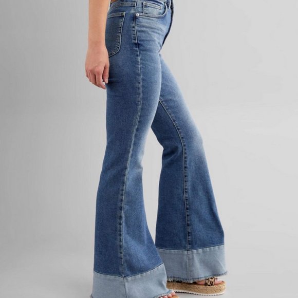 Lee Vintage Modern Bell Bottom Flare Jeans - Picture 3 of 14